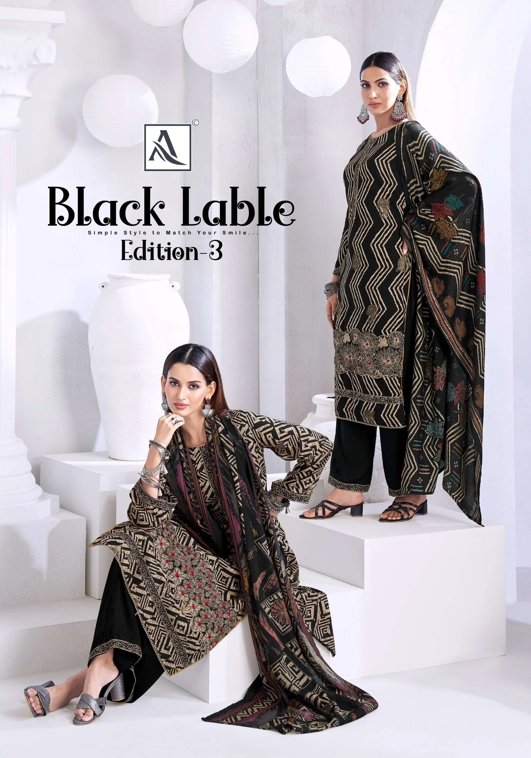 Alok Suits Black Lable Vol 3