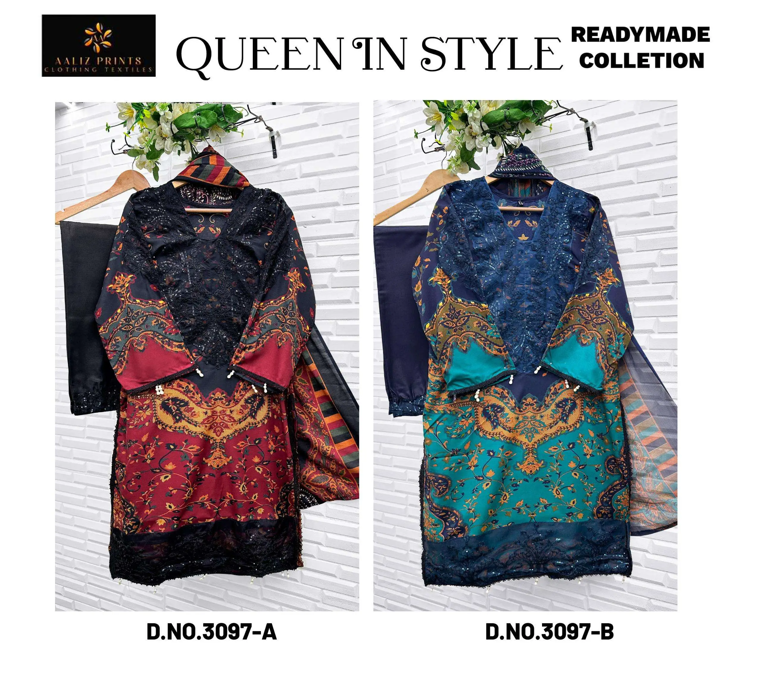 Aaliz Print Aaliz Prints Design No – 3097 Ab