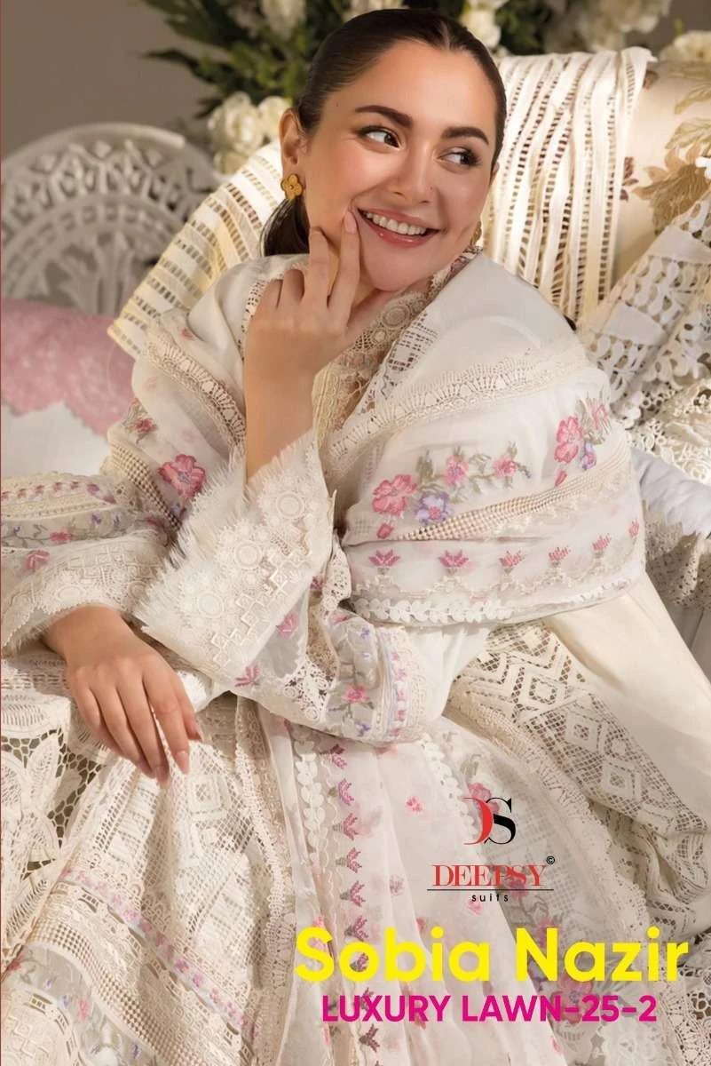 Deepsy Suits Sobia Nazir Luxury Lawn 25 Vol 2