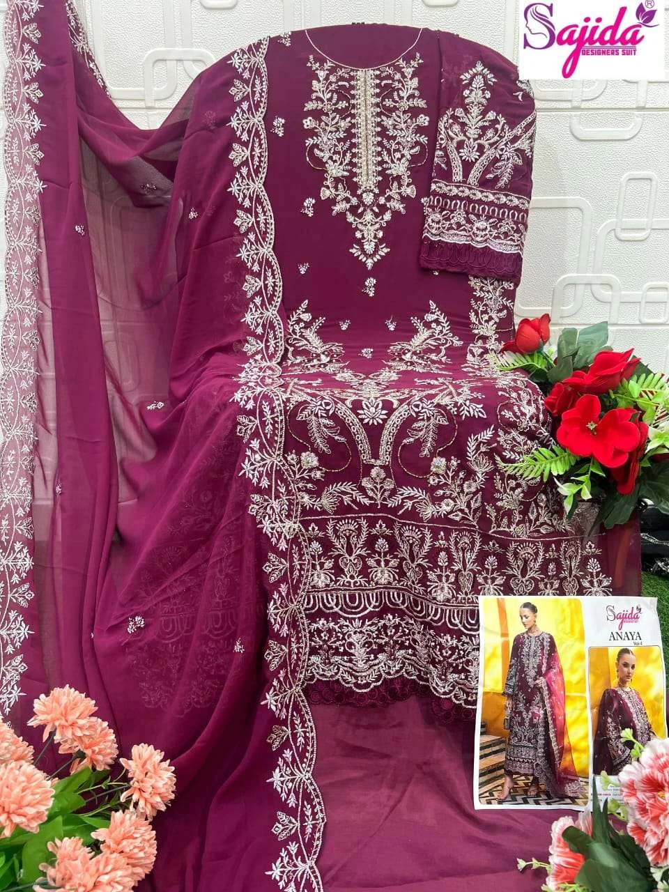 Sajida Designer Design No – 1119-1120-1121