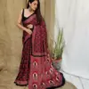 Sf Devsena a Japan Satin Digital Printed Saree