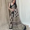 Sf Devsena a Japan Satin Digital Printed Saree