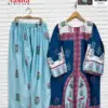 Aasha Designer Modal Satin Print Readymade Co-ord Set