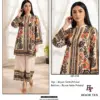 Hoor Tex Imported Rayon Satin Printed Readymade Co-ord Set