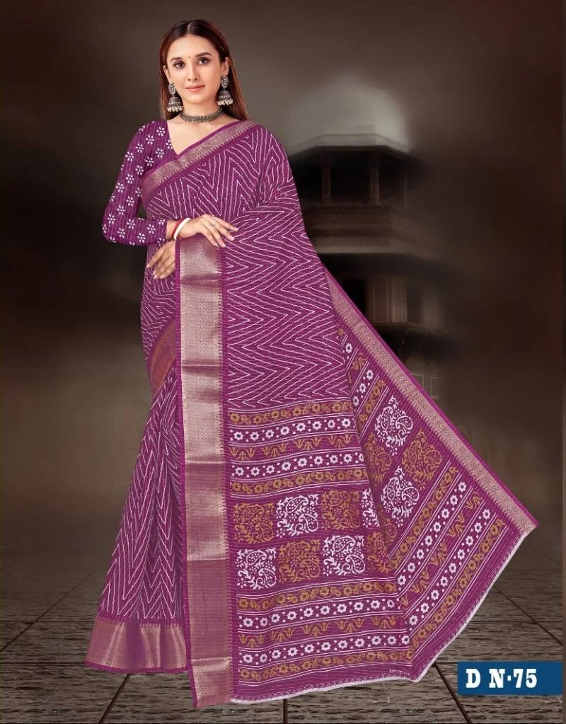 Md Cotton Dola Silk 75