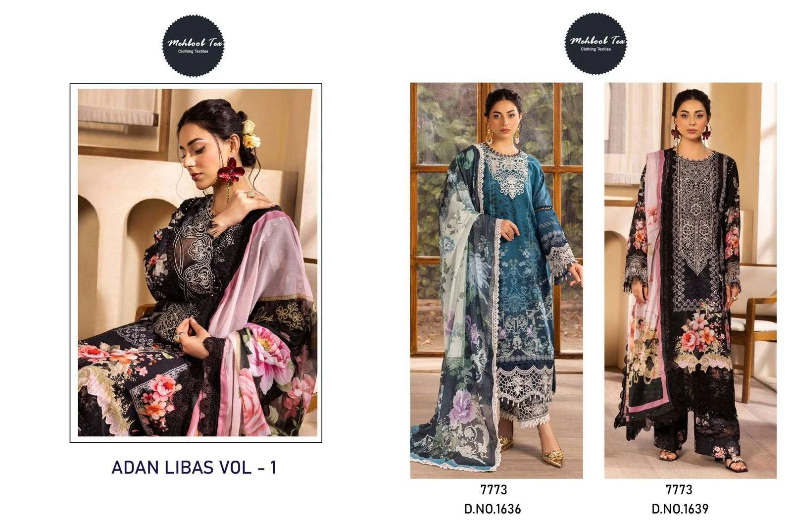 Mehboob Tex Design No – 1636-1639