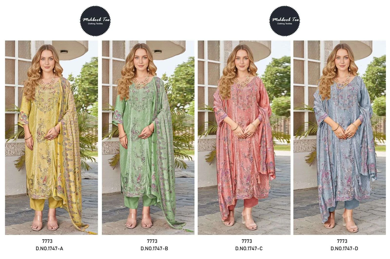 Mehboob Tex Design No – 1747