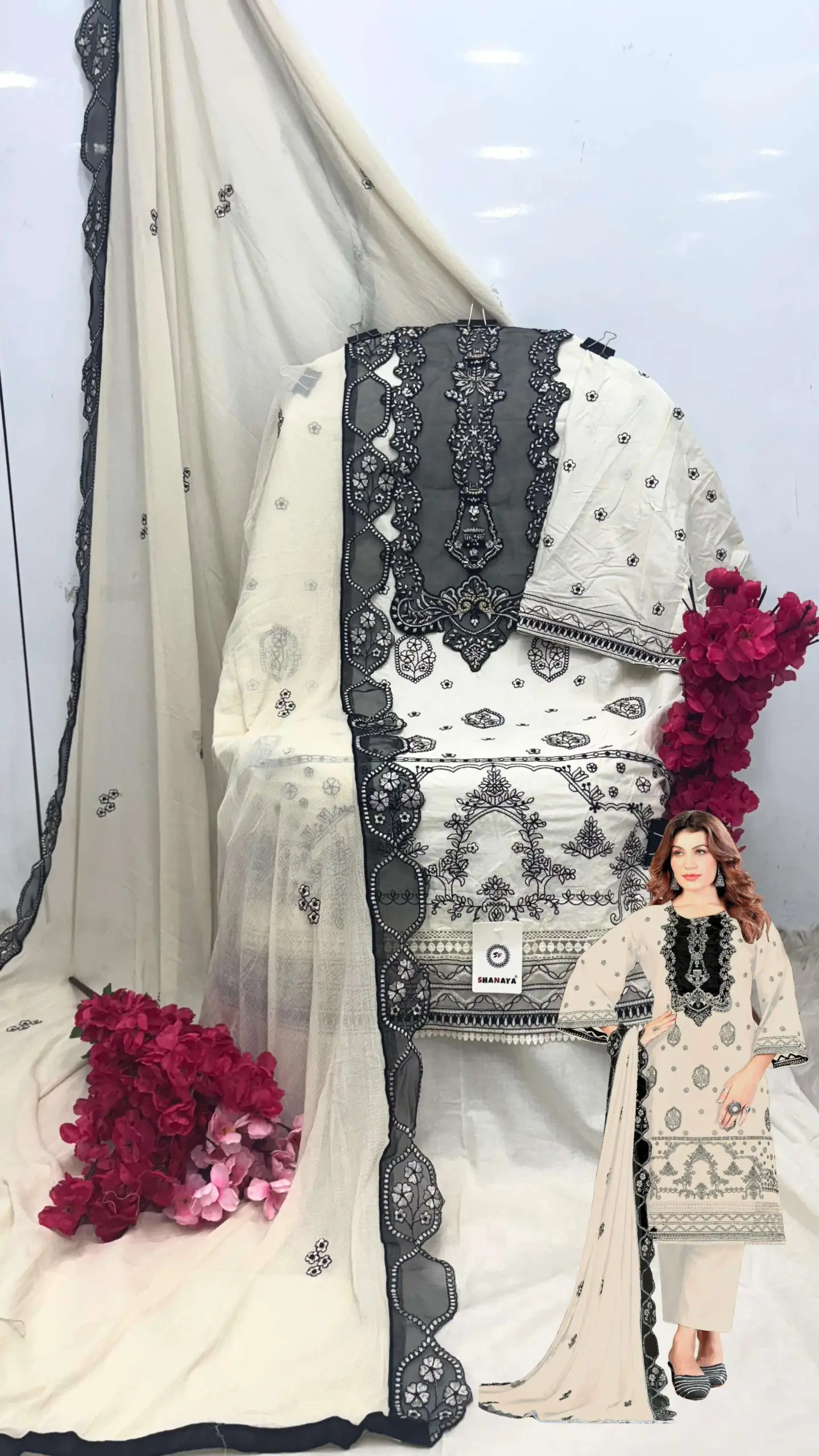 Shanaya Fashion Rose Hand Craft S 223