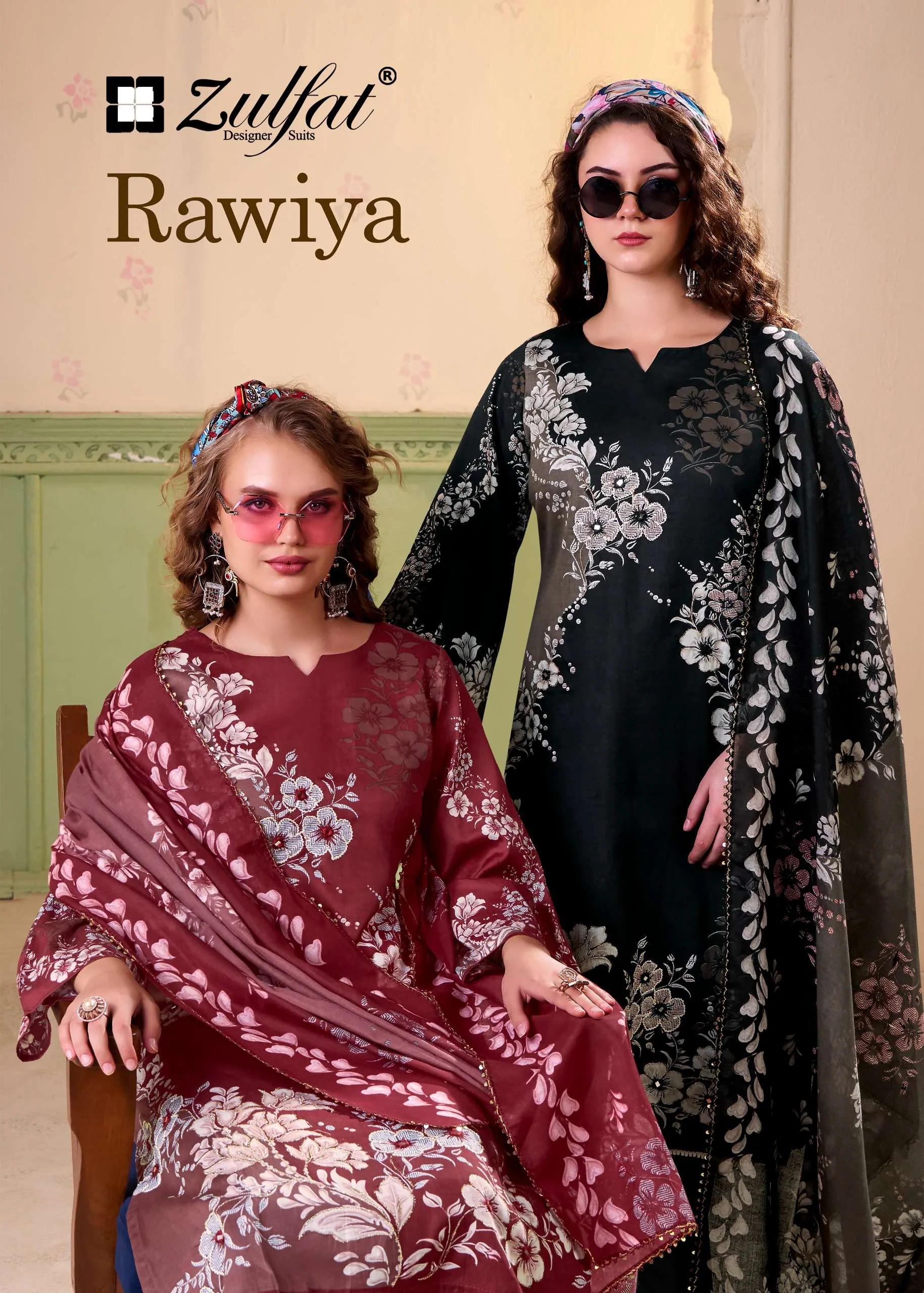 Zulfat Designer Suits Rawiya