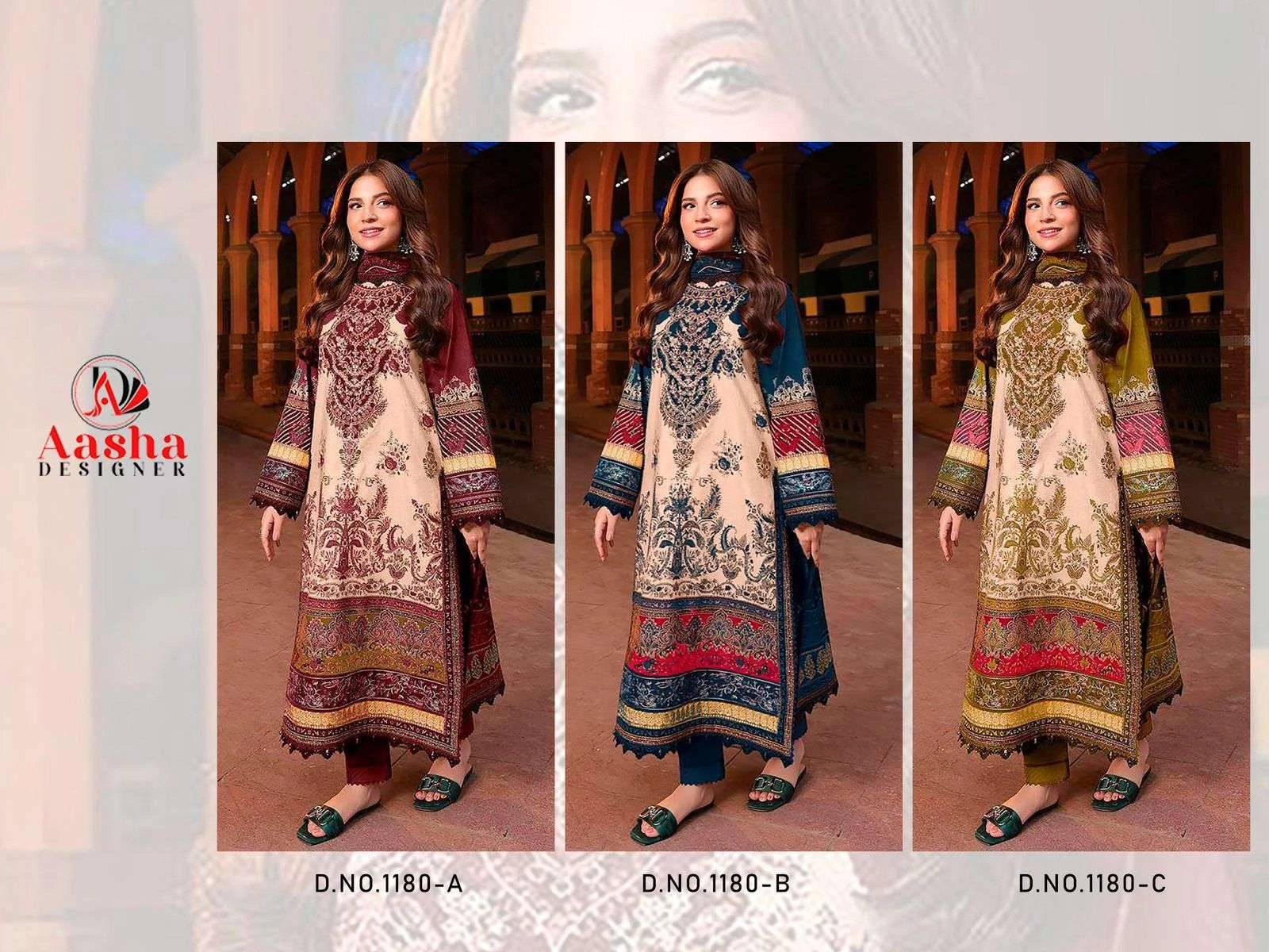 Aasha Designer Design No – 1180