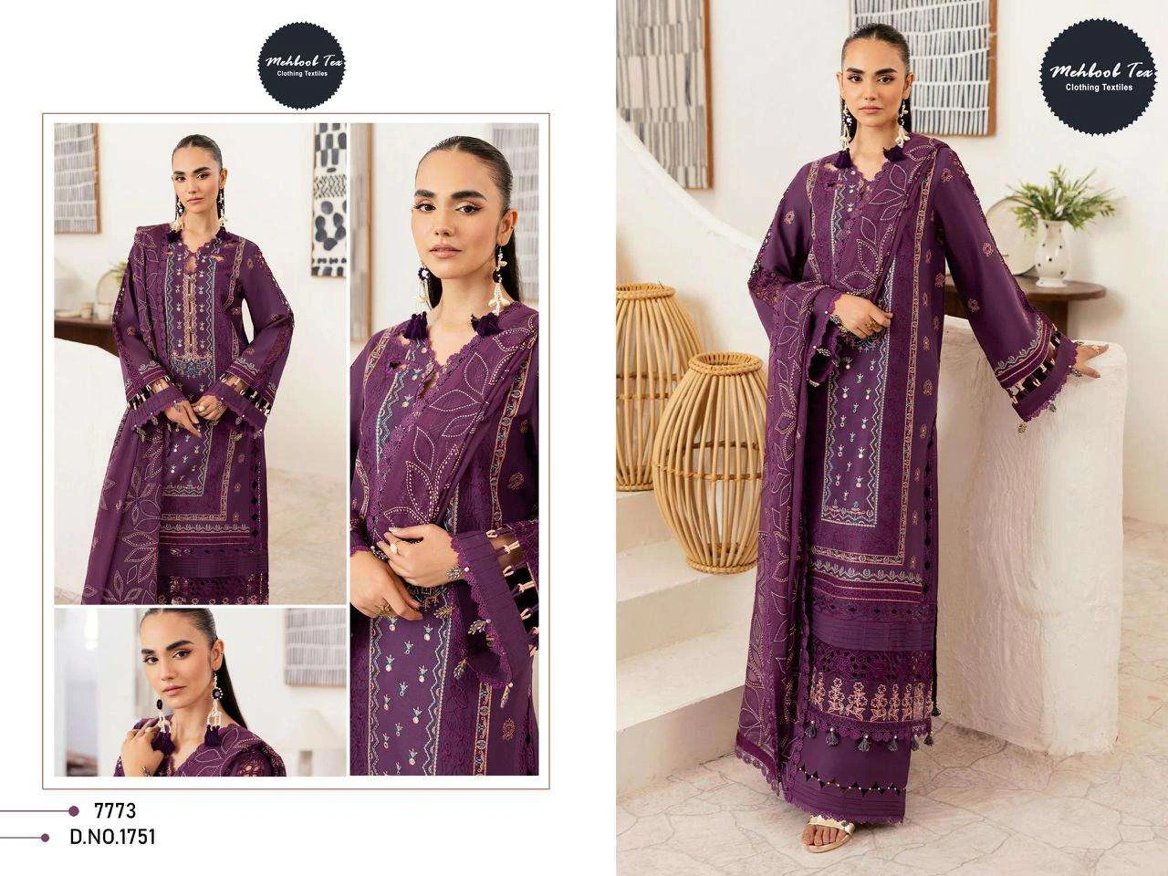 Mehboob Tex Design No – 1750-1751